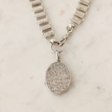 Bella Sterling Floral Necklace