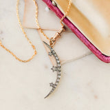 Edwin Celestial Crescent Pendant