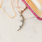 Edwin Celestial Crescent Pendant