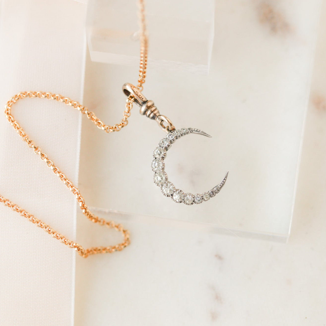 Leo Crescent Pendant