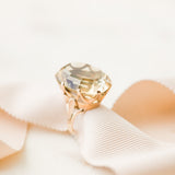 Chloe Citrine Statement Ring