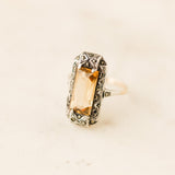 Paulette Citrine Cocktail Ring