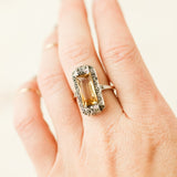 Paulette Citrine Cocktail Ring