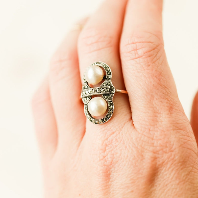 Odette Pearl Cocktail Ring