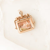 Agate Locomotive Charm