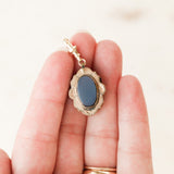 Wyatt Agate Locket Pendant