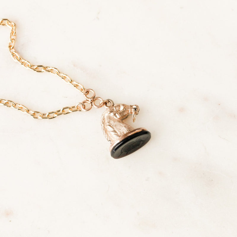 Victorian Equestrian Pendant