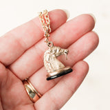 Victorian Equestrian Pendant