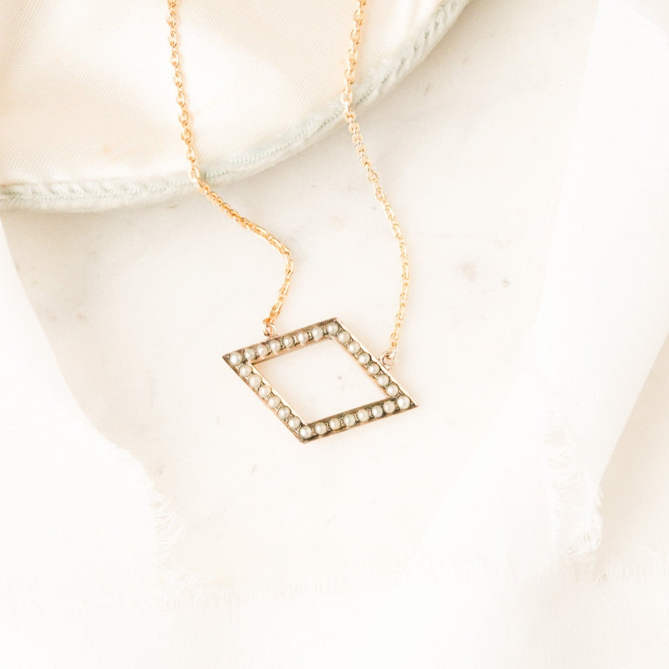 Dana Delicate Pearl Pendant