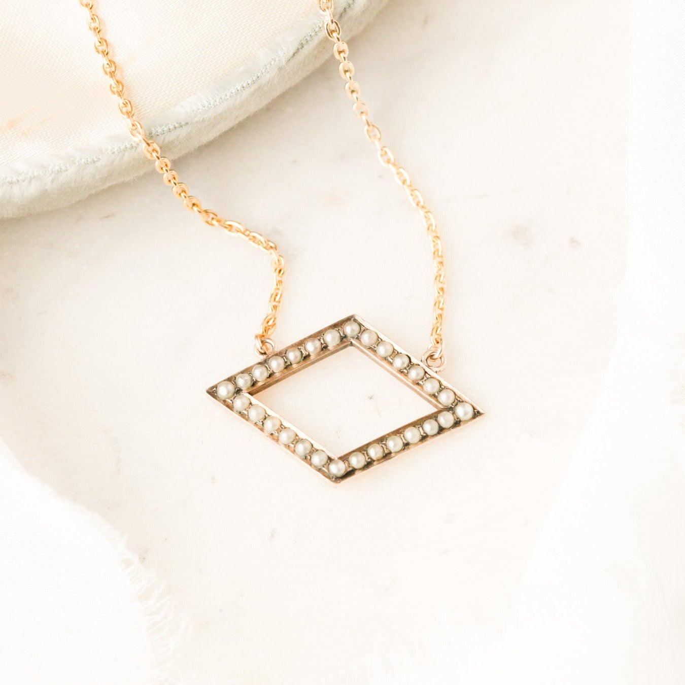 Dana Delicate Pearl Pendant