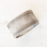 Conried Silver Bangle