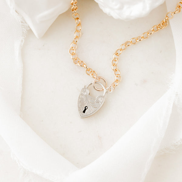 Aleah Lover's Lock Pendant