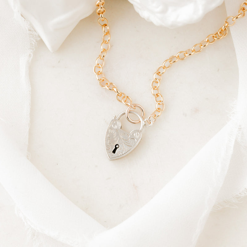 Aleah Lover's Lock Pendant