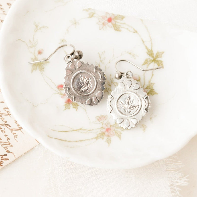 Vera Sterling Floral Earrings