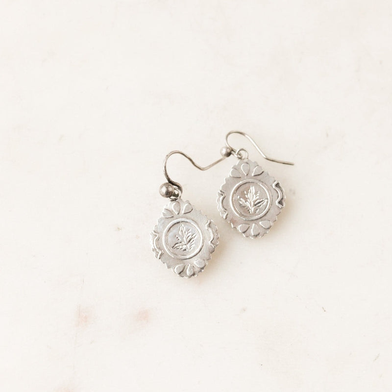 Vera Sterling Floral Earrings