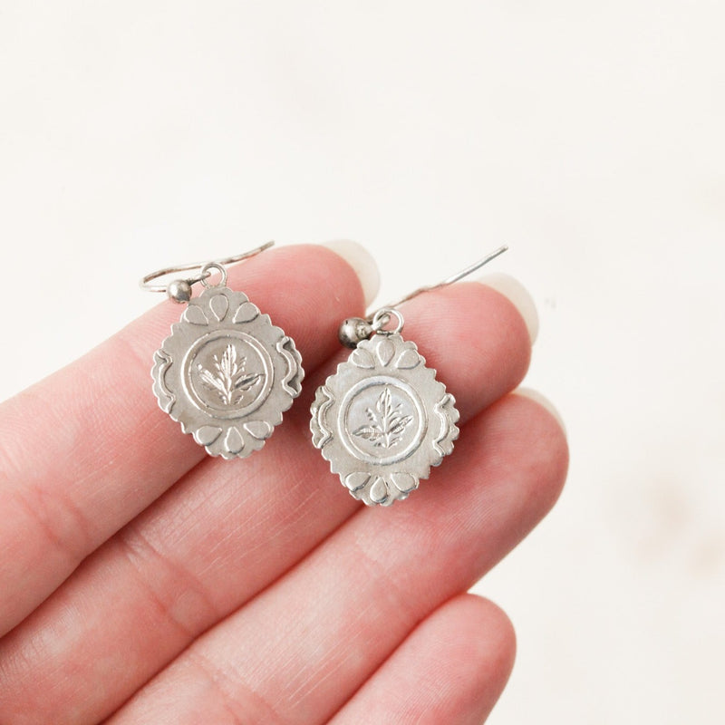 Vera Sterling Floral Earrings