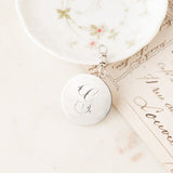 Victorian "G" Engraved Charm