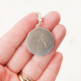 Victorian "G" Engraved Charm