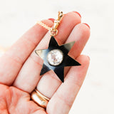 Falbury Enamel Celestial Pendant