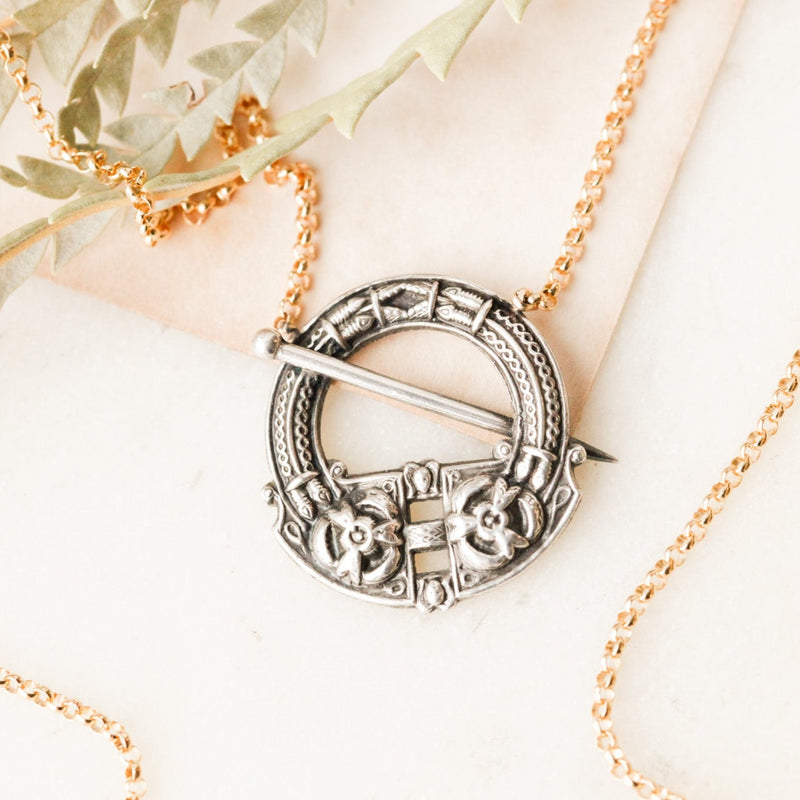 Petite Evie Enameled Pendant