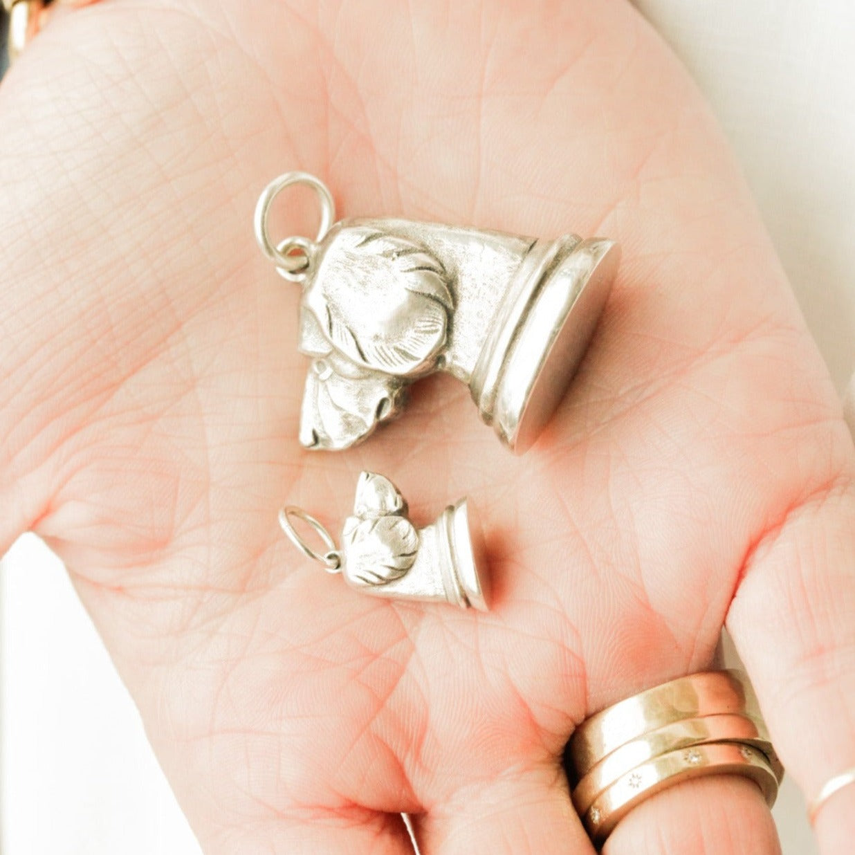 Large Hound Charm