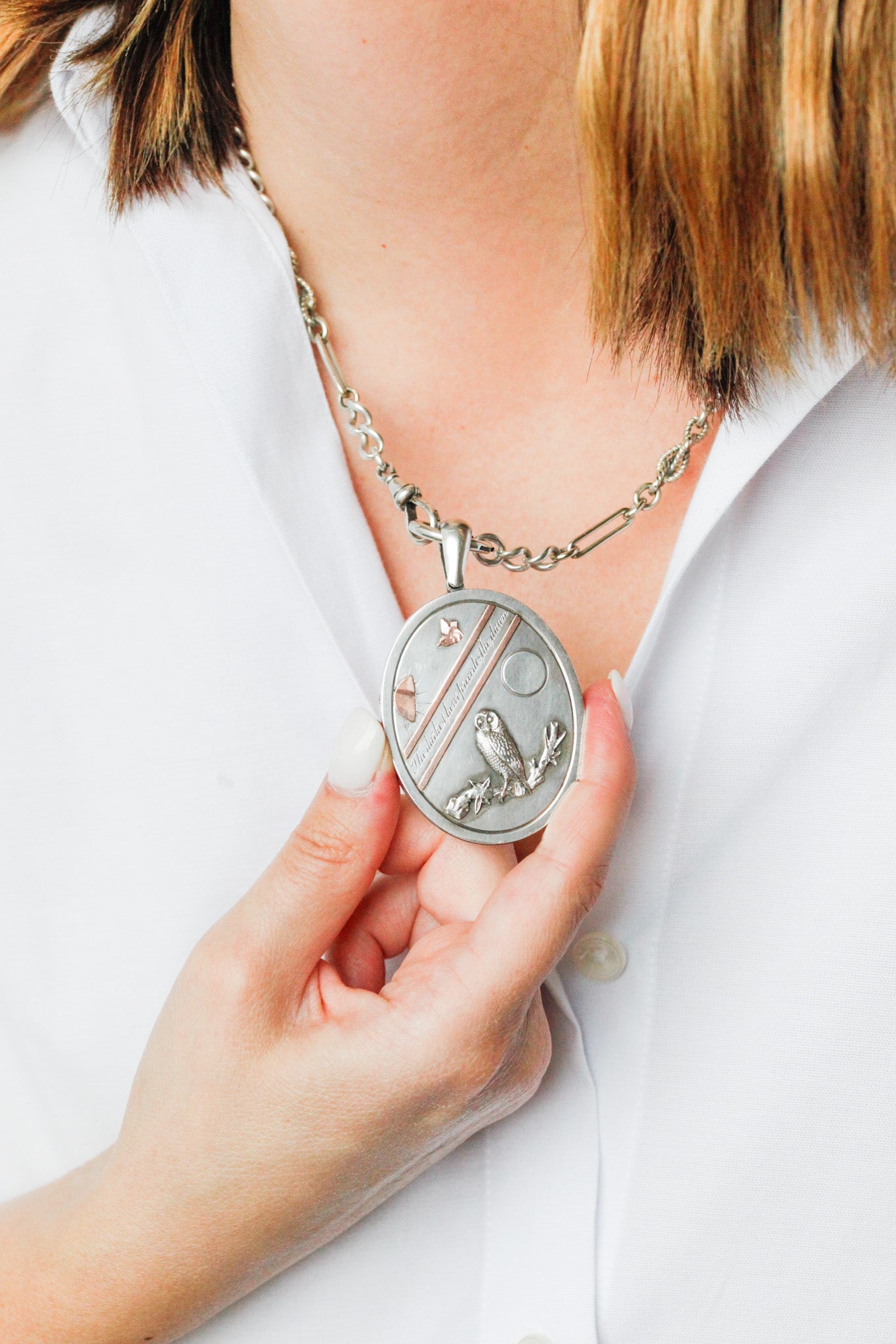 "The Darkest Hour Proceeds The Dawn" Necklace