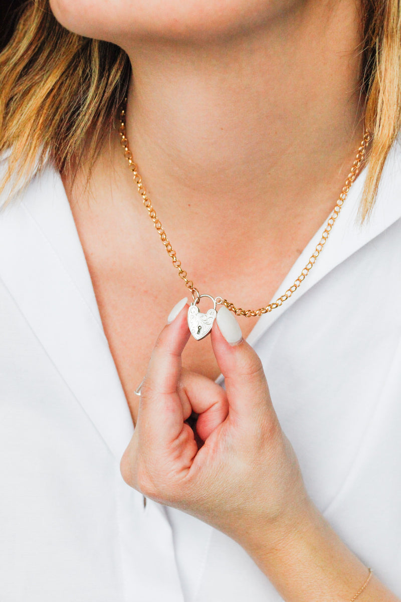 Aleah Lover's Lock Pendant