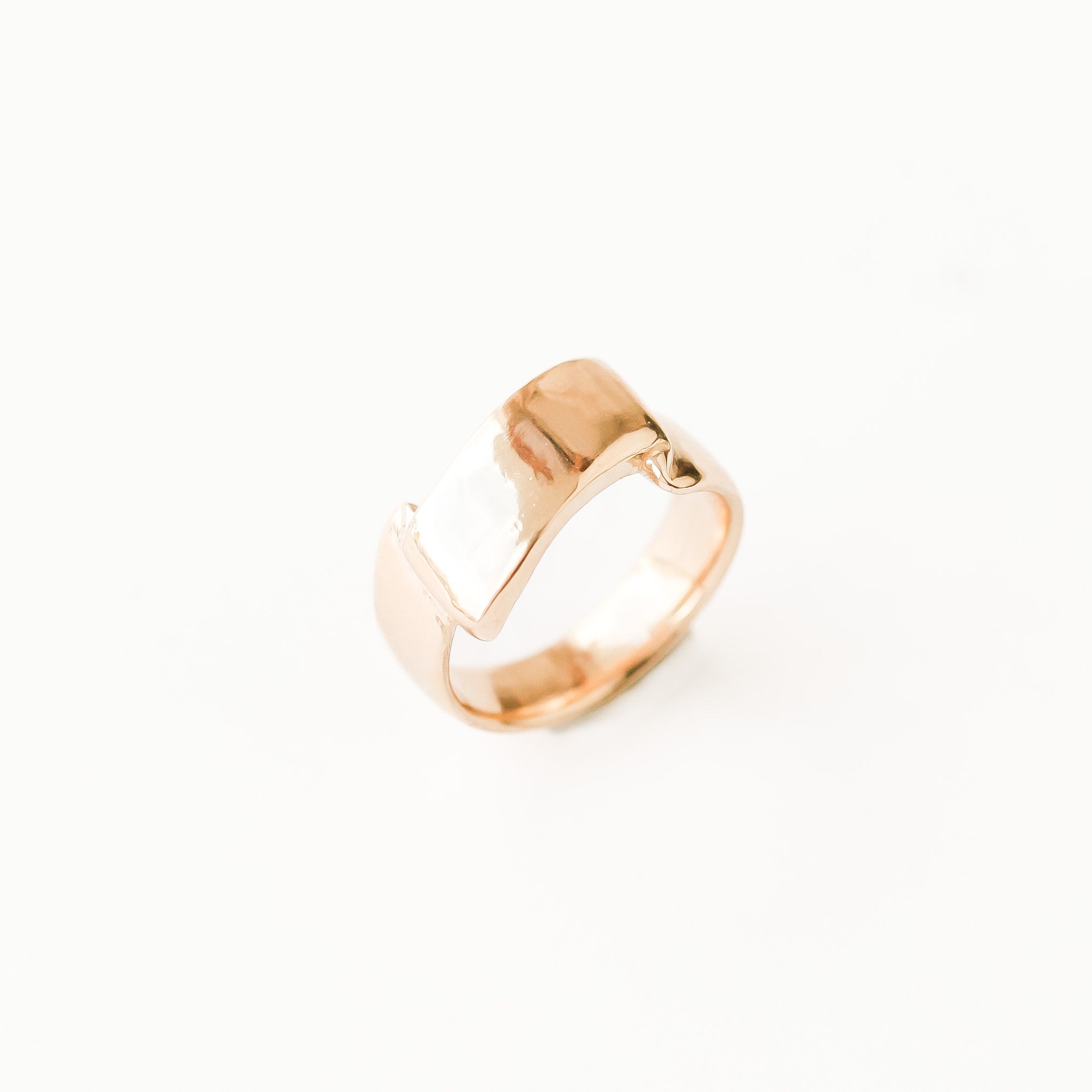 Wide Ribbon Ring