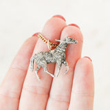 Davis Deco Equestrian Pendant
