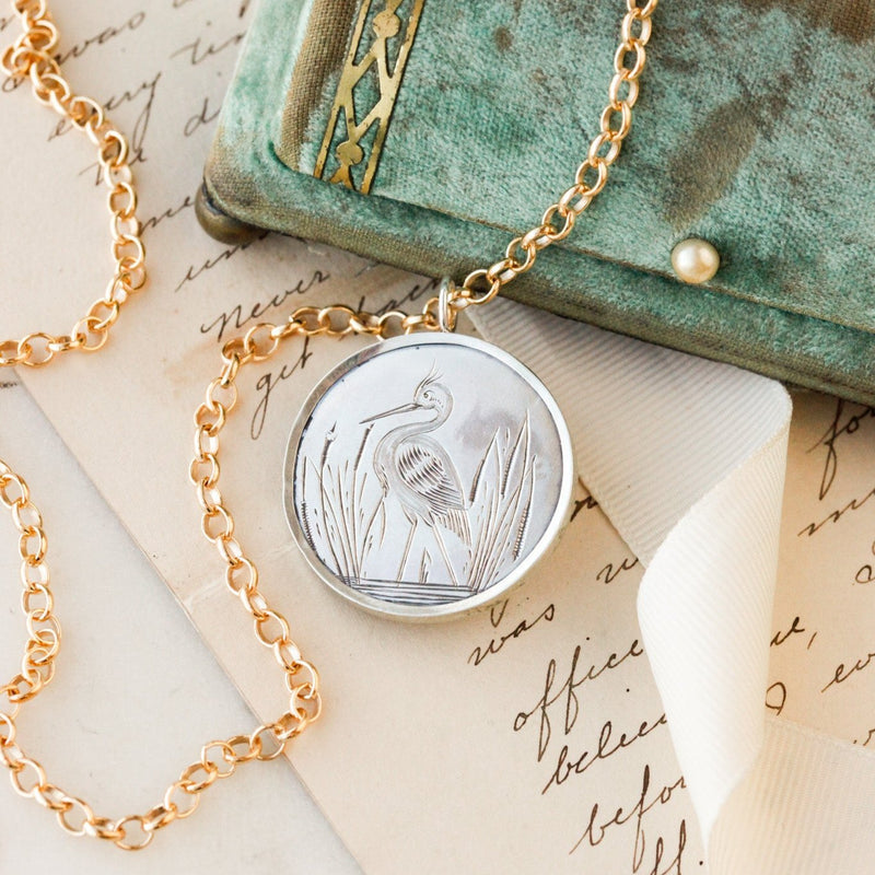 Ingram Heron Pendant