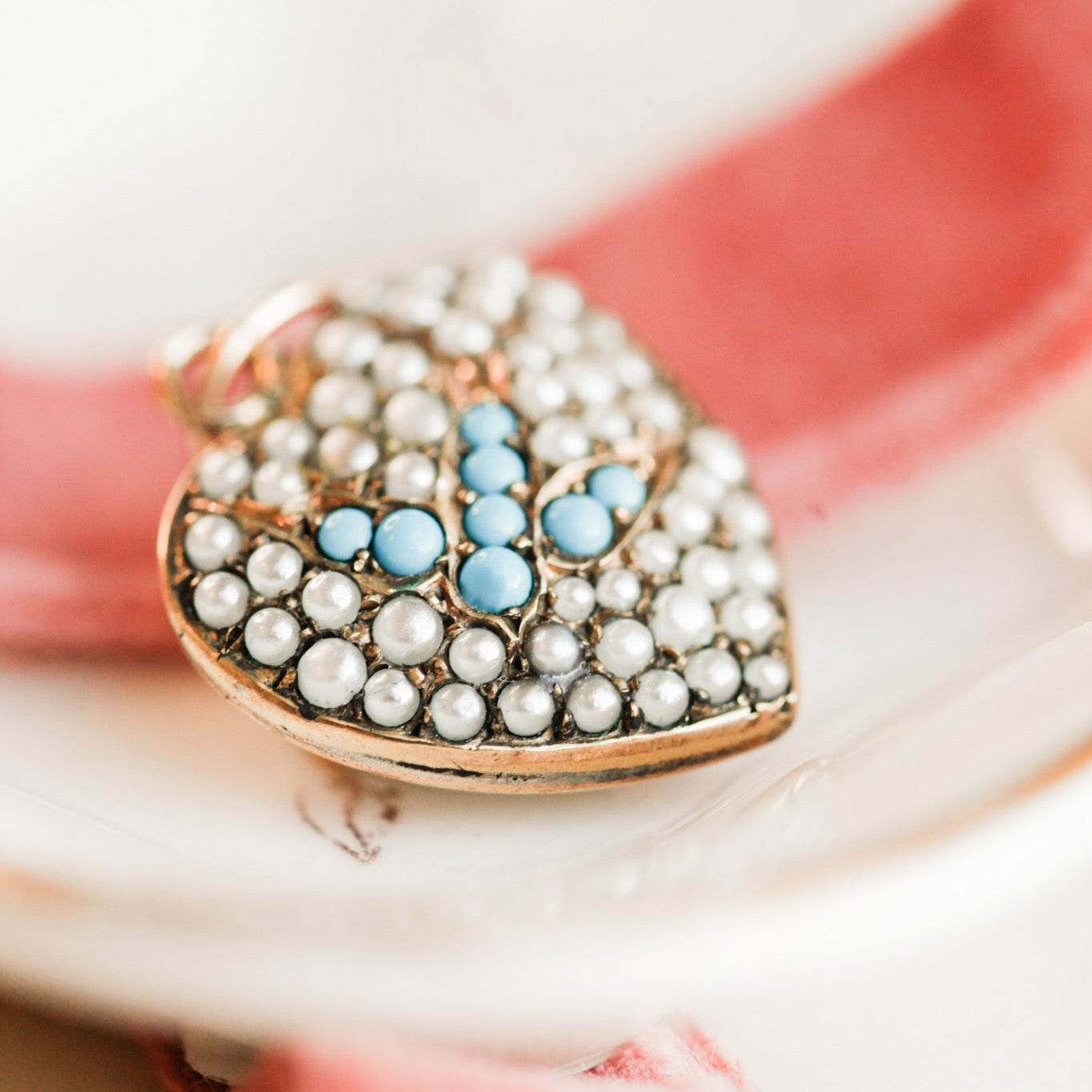 Love Bird Pearl Charm