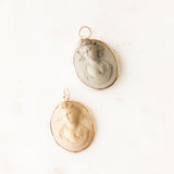 Sherwin Lava Cameo Pendants