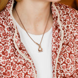"Courage" Lion Fob Necklace