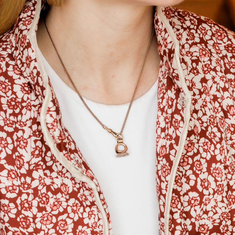 "Courage" Lion Fob Necklace