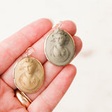 Sherwin Lava Cameo Pendants