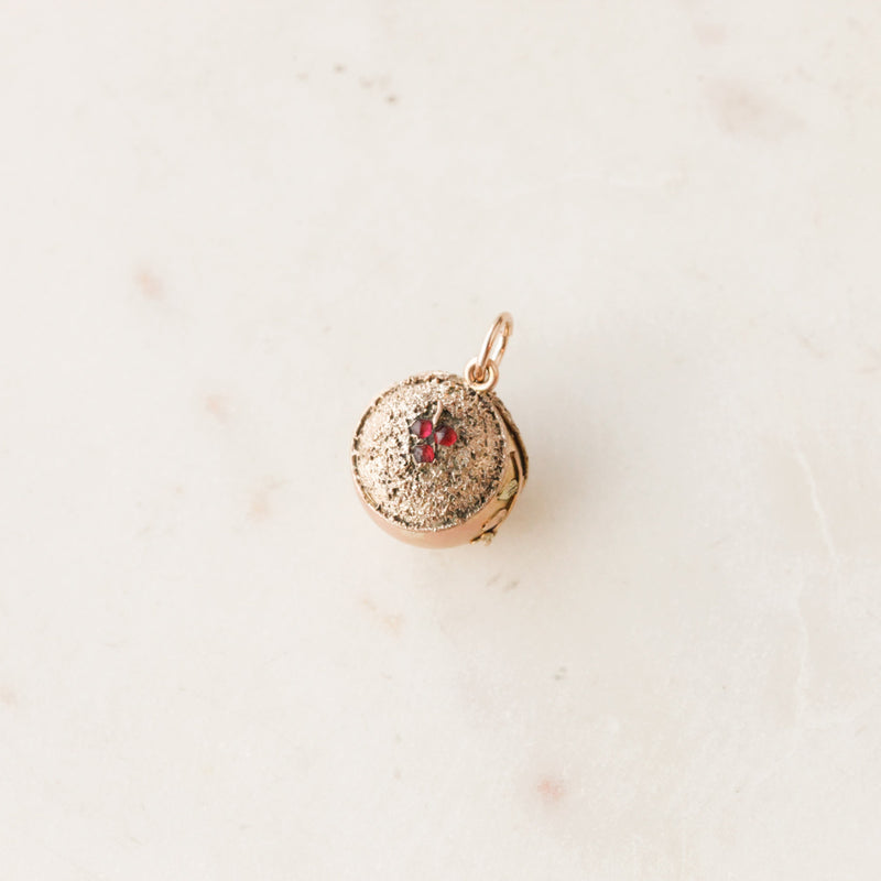 Vinnie Floral Orb Charm