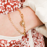 Mavis Heart Bracelet