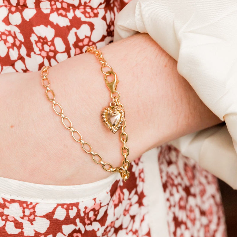 Mavis Heart Bracelet