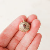 Vinnie Floral Orb Charm