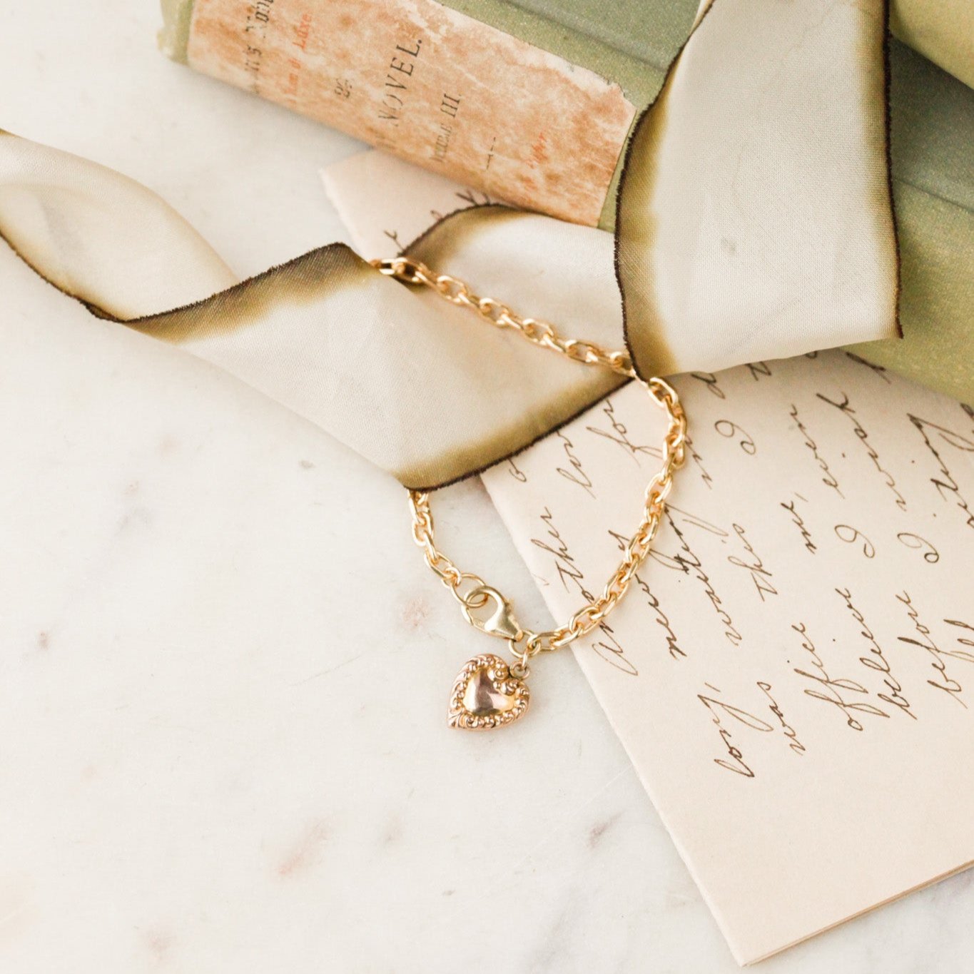Mavis Heart Bracelet