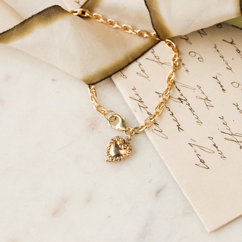 Mavis Heart Bracelet