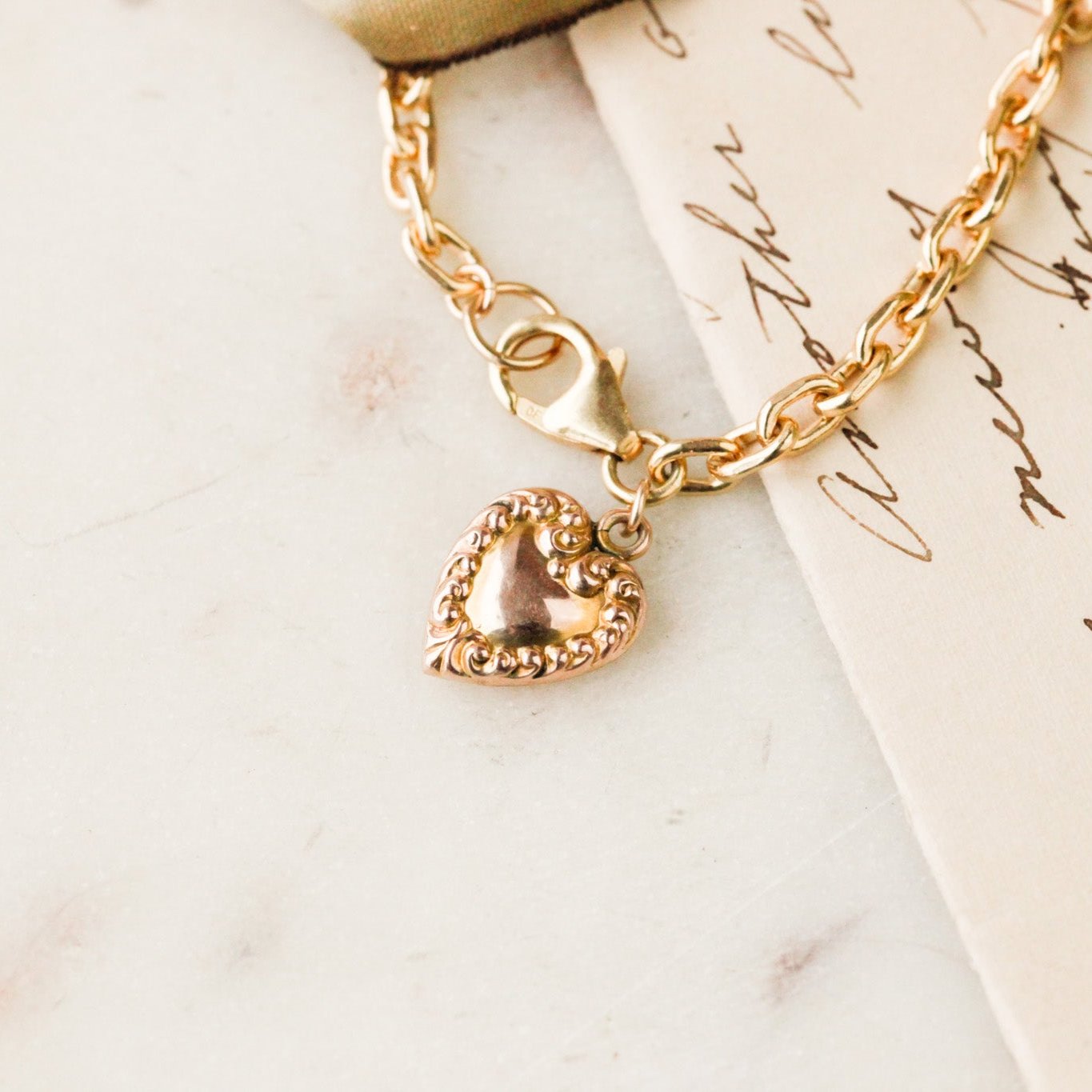 Mavis Heart Bracelet