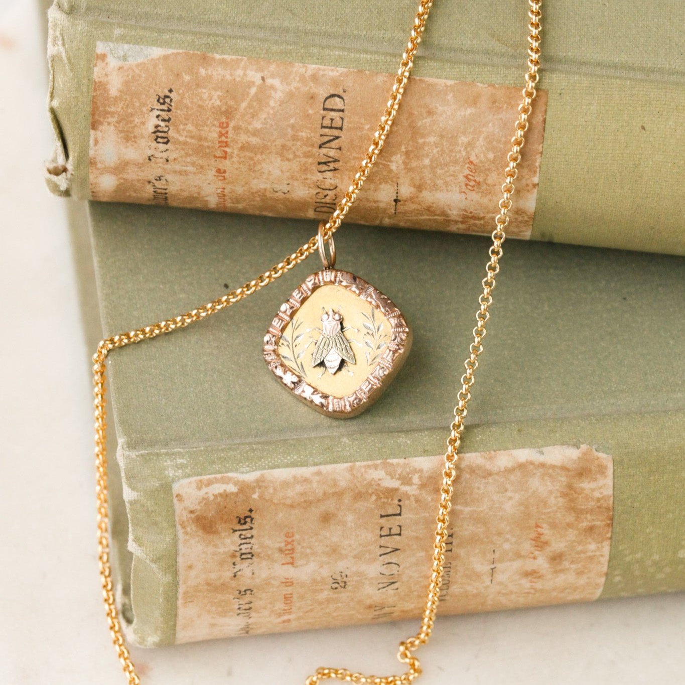 Bettie Insect Necklace