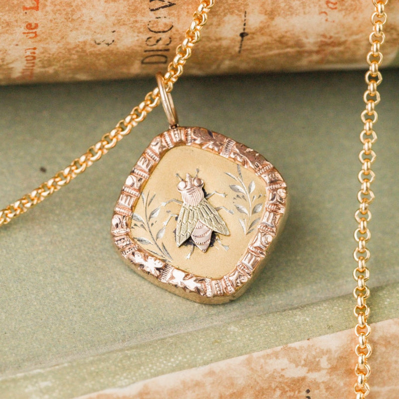 Bettie Insect Necklace