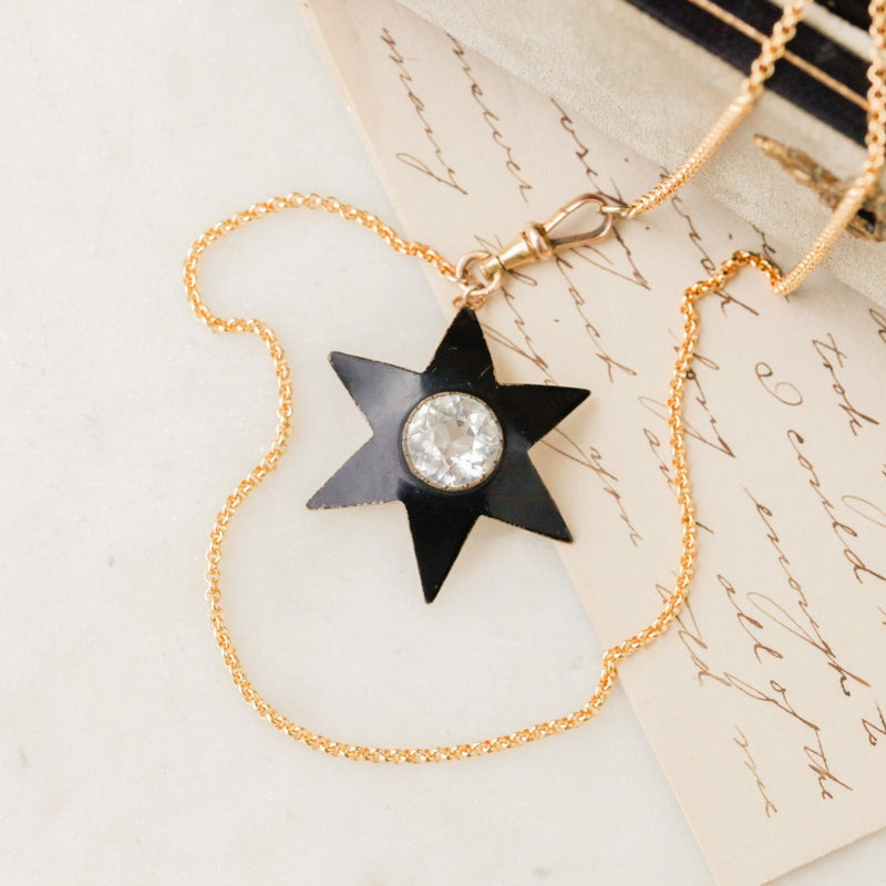 Falbury Enamel Celestial Pendant
