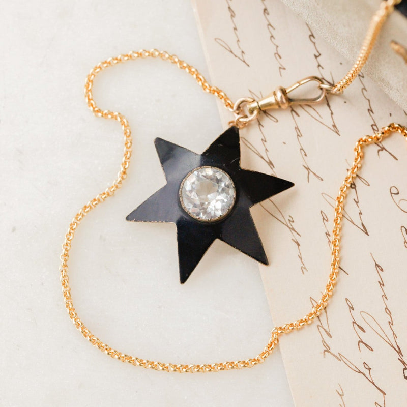 Falbury Enamel Celestial Pendant