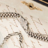 Claude Silver Tassel Necklace