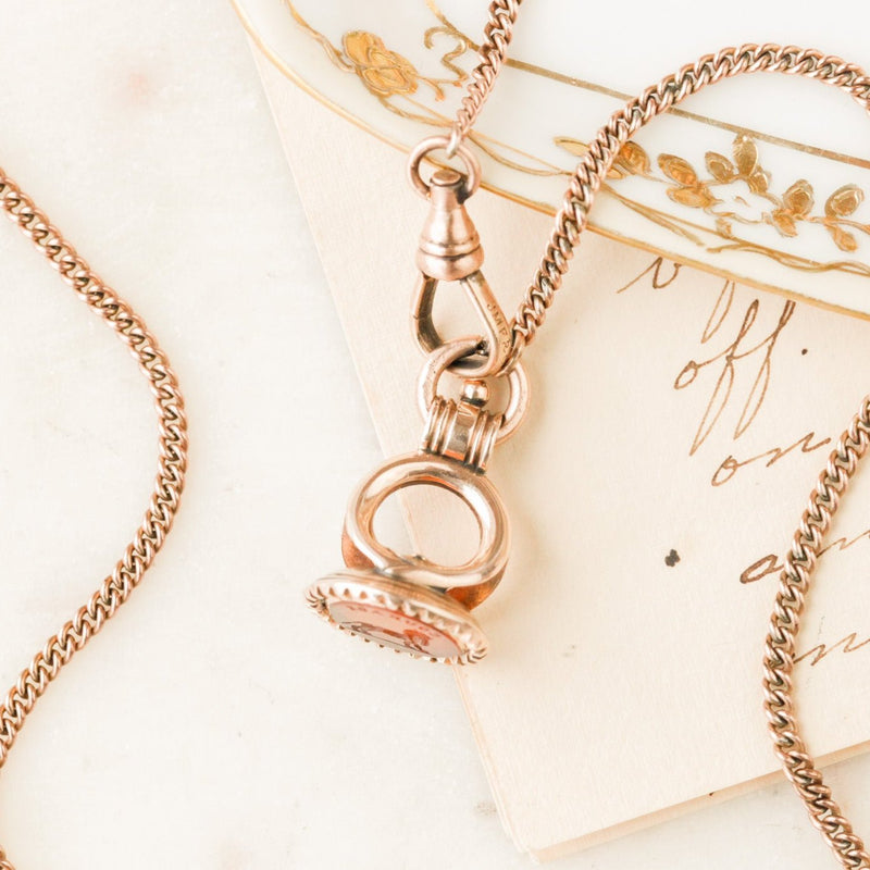 "Courage" Lion Fob Necklace