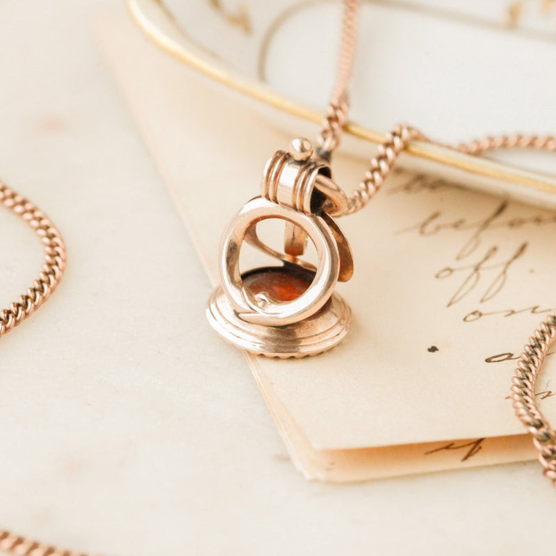 "Courage" Lion Fob Necklace