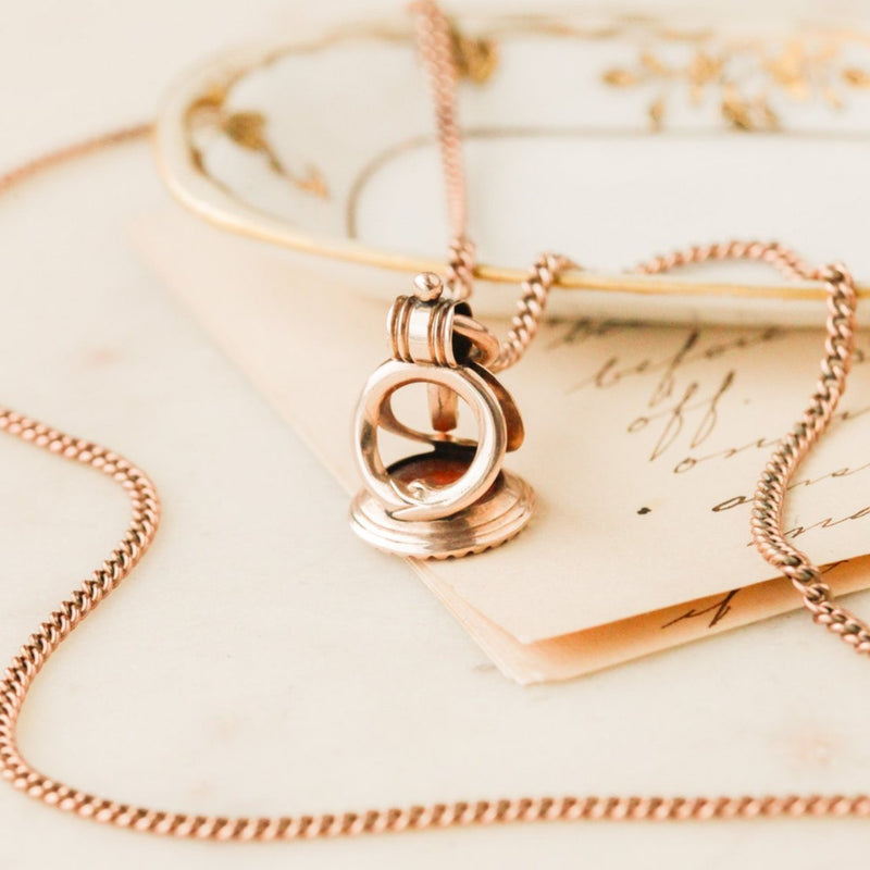 "Courage" Lion Fob Necklace